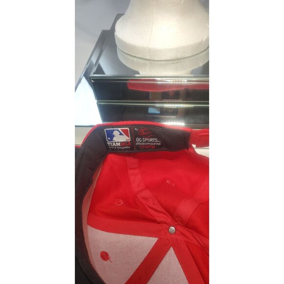 OC Sports MLB St. Louis Cardinals Baseball Cap Hat Men's One Size Red Strapback - Picture 5 of 5